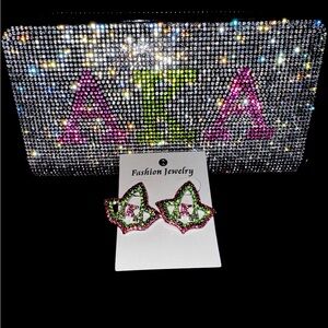 AKA wallet and earrings